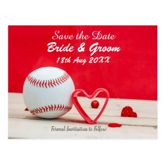 Baseball Wedding Invitation Cards and Party Supplies