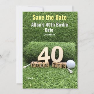 Golf 40th Birthday Gift Ideas