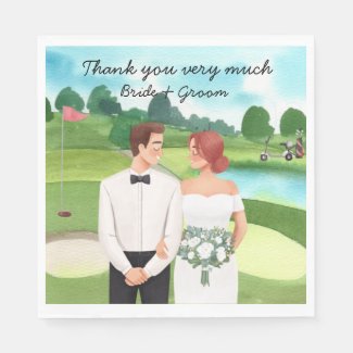 Golf Wedding Invitation Cards and Party Supplies
