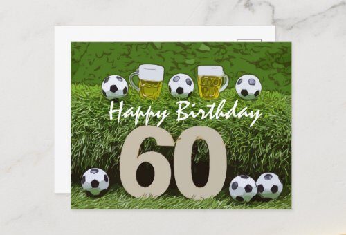 Soccer 60th Birthday Gift Ideas