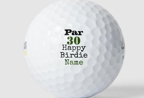 Golf 30th Birthday Gifts Ideas for Golfer